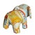 Chinoiserie Gucci Tassels Vintage Silk Scarf Lucky Elephant For Sale - Image 3 of 3