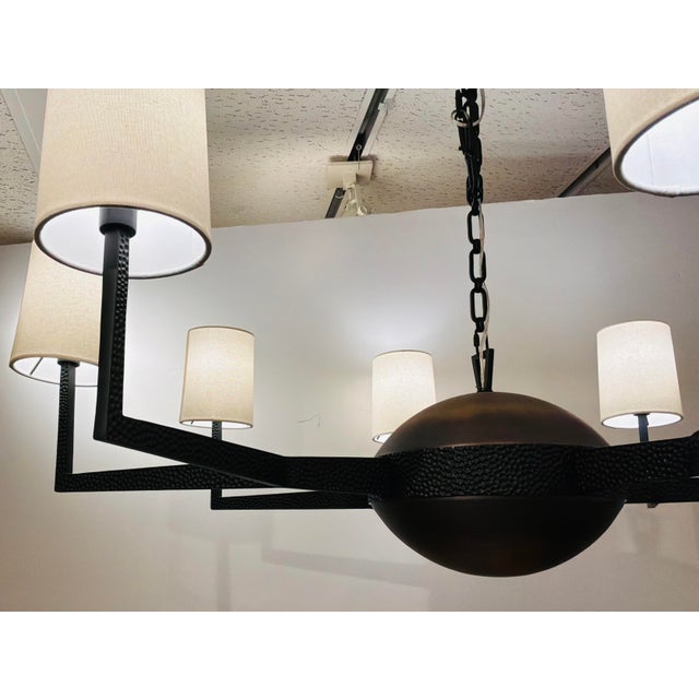 2020s Revelation Modern Bronze Open Arms Chandelier For Sale - Image 5 of 7