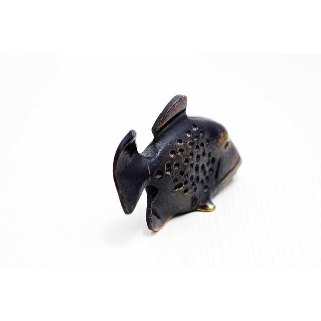 Castex Fish Figurine in Bronze, 1960s For Sale - Image 10 of 11