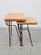 Brutalist Cast Iron and Oak Nesting Tables, 1970s, Set of 2 For Sale - Image 4 of 16