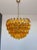 Glass Vintage Murano Glass Chandelier with 111 Amber Poliedri, 1990s For Sale - Image 7 of 18