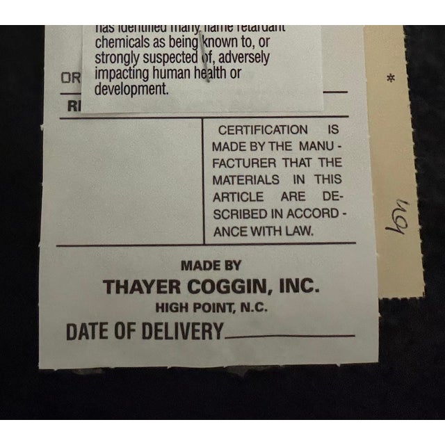 Thayer Coggin X Milo Baughman Lounge Chair For Sale - Image 10 of 10