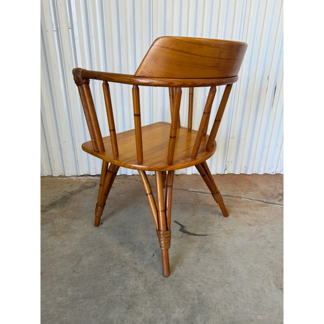 Vintage Heywood Wakefield Ashcraft Line Captains Chairs – Set of 2 For Sale - Image 9 of 12