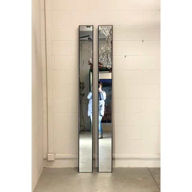 Couple of mirror coat stands designed by Luciano Bertoncini in the 70s for Elco This piece is attributed to the mentioned...