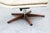 Off-white Mid Century Danish Modern Lounge Chair Tan Swivel Denmark Swivel Slatte Sweden For Sale - Image 8 of 11
