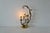 Italian Gilded Tole Porcelain Yellow Roses Leaf Vine Marble Base Table Accent Lamp Vintage Mid-Century For Sale - Image 17 of 17