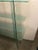 Italian Italian Molded Glass Adjustable Free-Standing Shelf For Sale - Image 3 of 9