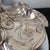 1900 - 1909 1960s Art Nouveau Silver Plate Serving Tray or Dish For Sale - Image 5 of 8