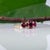 Metal 1.7Ct Three-Stone Rubellite Tourmaline Ring in Solid 14k Gold, Oval Cut 7x5mm, Size 6.75 For Sale - Image 7 of 9