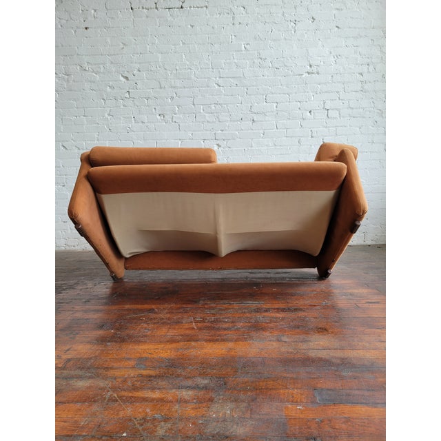 1970s Coronado Loveseat Attributed to Afra & Tobia Scarpa for B&b Italia For Sale - Image 10 of 13
