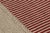Contemporary Rug & Kilim’s Contemporary Kilim in Red and Beige Textural Stripes For Sale - Image 3 of 8