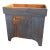 20th Century Child's Size Miniature Dry Sink in Blue Paint For Sale