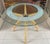 Wood Round Italian Dining Table Circa 1980s For Sale - Image 7 of 9