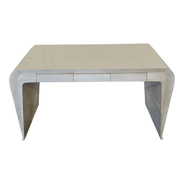 Parchment Console, 1980s For Sale - Image 11 of 11