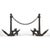 American Cast Iron Anchor Andirons (Pair) For Sale - Image 10 of 10
