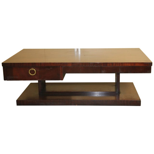 Wood Lane Architectural Coffee Table For Sale - Image 7 of 7