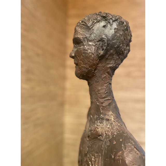 Vintage 6-Foot Brutalist Abstract Expressionist Sculpture For Sale - Image 12 of 13