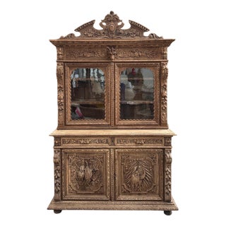 Late 19th Century Hunting Cabinet For Sale
