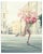 Vizerskaya, Running Women with Giant Bunch of Flowers, Photographic Paper For Sale