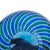 Signed Venini Murano Canne Ritorte Blue & Green Art Glass Egg Sculpture, 1970s 7" For Sale - Image 11 of 11