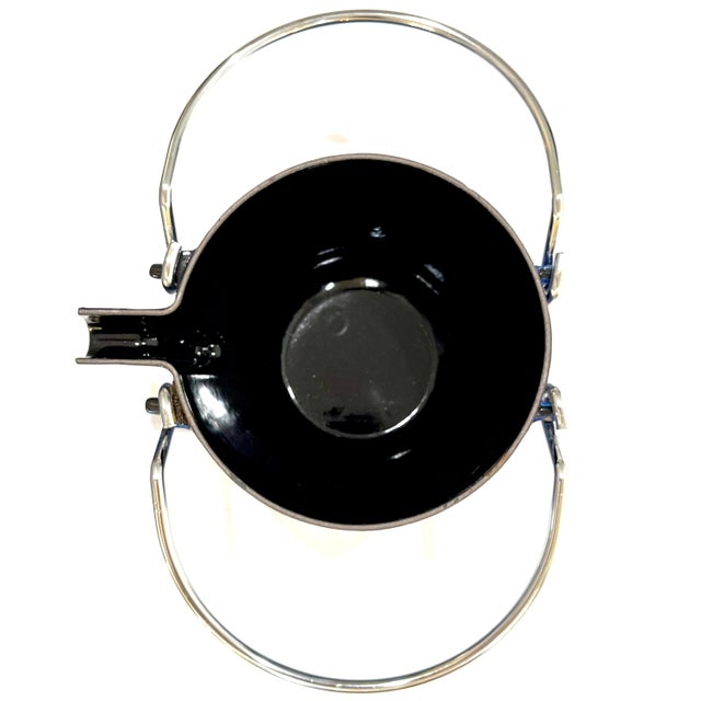 Staub - Vintage Le Thieire Enameled Cast Iron Tea Kettle - 1.5 Qt Capacity - Blue For Sale - Image 11 of 12