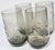 Mid 20th Century Handcarved Dandelion Crystal Stemless Goblets- Set of Four For Sale - Image 9 of 13