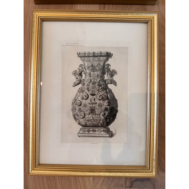 Late 20th Century Set of 9 Vintage Prints in Frames For Sale In Denver - Image 6 of 10