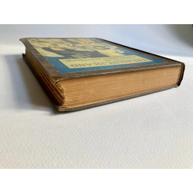 1911 Illustrated Edition "Treasure Island" Book by Robert Louis Stevenson For Sale - Image 10 of 12