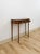 Mid 20th Century Antiqued Jaycee Furniture English Mahogany Wood Entry Table Sussex Handmade For Sale - Image 5 of 9