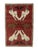 Hand-Knotted Gabbeh Nomad Rug with Animal Motifs & Expressive Red For Sale - Image 11 of 11