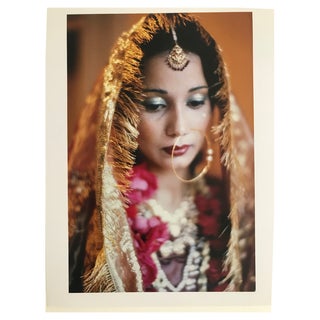 Sabrina & Roland Michaud, Muslim Bride in Lahore, Pakistan, October, 1981, Screenprint For Sale