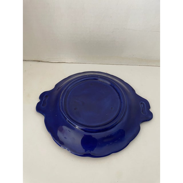 1940s Vintage Hand-Painted Porcelain Soup/Sauce Tureen with Underplate - 2 Pieces For Sale In Phoenix - Image 6 of 10