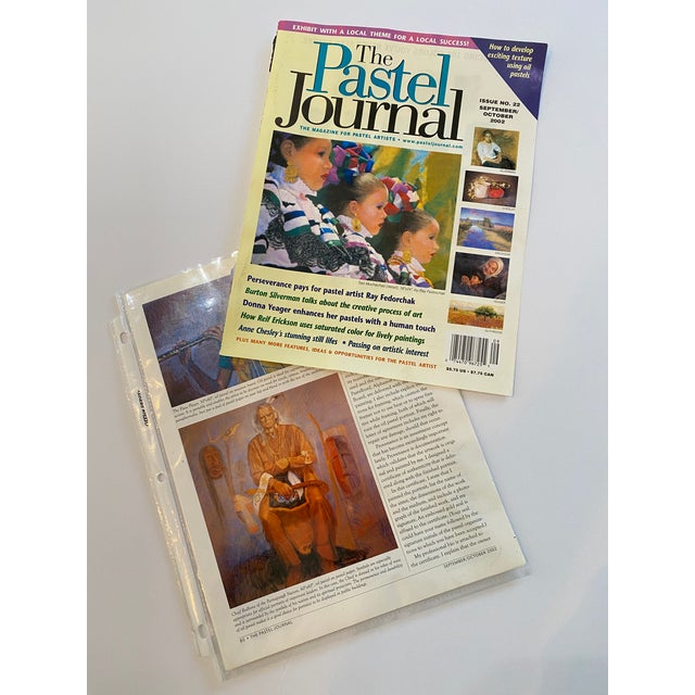 1990s 1990s Chief Redbone Ramapough Tribe Chief 60x60 Portrait + Archive John Elliot, Opa For Sale - Image 5 of 10