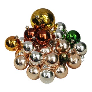 Vintage Christmas Ornaments - Set of 32 For Sale