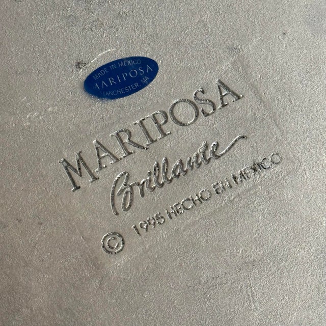 1990s 1990s Nautical Mariposa Octopus Serving Platter For Sale - Image 5 of 6