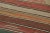 Vintage Azerbaijani Kilim, Colorful Stripes and Geometric Patterns - Rug & Kilim For Sale In New York - Image 6 of 7