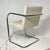 White Mies Van Der Rohe for Knoll Modernist Brno Chair in Knoll Cato Upholstery For Sale - Image 8 of 12
