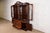 Late 20th Century Stickley Chippendale Carved Flame Mahogany Lighted Breakfront Bookcase Cabinet For Sale In South Bend - Image 6 of 12