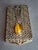 Vintage Israel Sterling Silver 925 Filigree Mezuzah Case Tiger's Eye Stone Judaica For Sale - Image 12 of 18