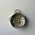 Colorful antique Chinese famille rose porcelain bowl featuring hand-painted figures, birds, butterflies, floral motifs,...