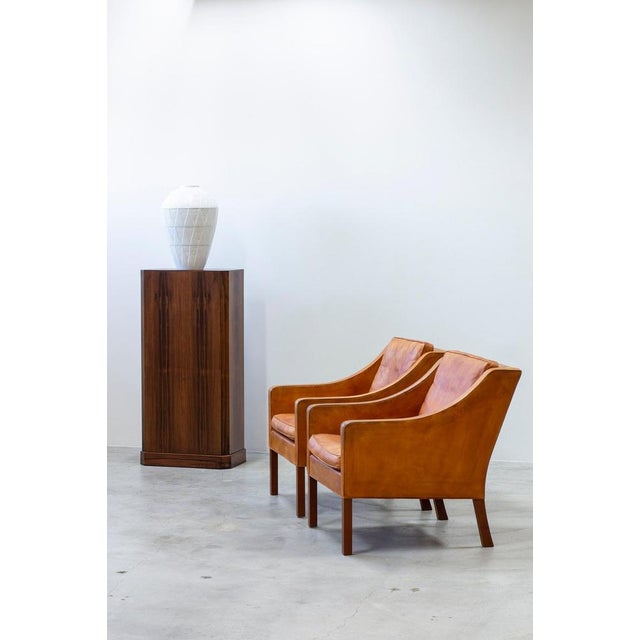 Danish Rosewood Pedestal from Ordupgaard Museum For Sale - Image 3 of 12