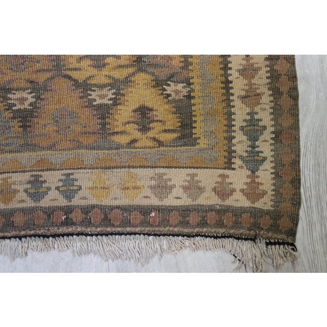 Caucasian Kilim Rug, 1920s For Sale - Image 13 of 17