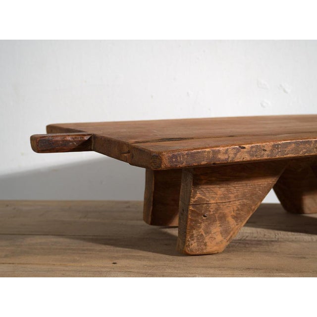 1920s Vintage Low Table in Rustic Style, 1920 For Sale - Image 5 of 13