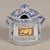 French Country 19th Century French Faience Fleur-De-Lis Lidded Pot, Hand-Painted For Sale - Image 3 of 12