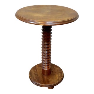 Mid 20th Century French Side Table In the Style of Charles Dudouyt For Sale