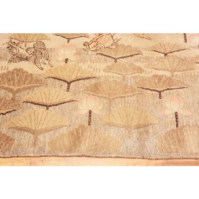Nazmiyal Collection Antique East Turkestan Khotan Rug For Sale In New York - Image 6 of 11