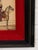 Scarlet Early 20th Century Lithograph of Prussian Horse and Soldier For Sale - Image 8 of 9