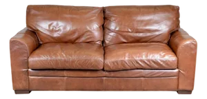 Italian Tan Leather 3-Seater Sofa from Viva