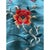 Boho Chic Set 2 Vintage Mid-Century Asian Inspired Embroidered Accent Pillow Covers For Sale - Image 3 of 9