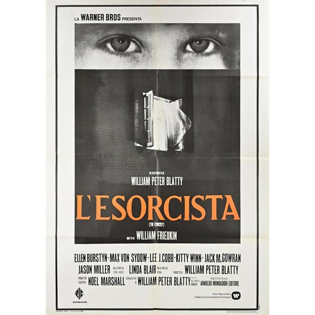 The Exorcist Poster, Italy, 1973 For Sale - Image 4 of 5